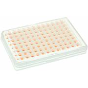 BRANDplates cellGrade Treated Sterile Surface 96-Well Plate - White, F-Bottom