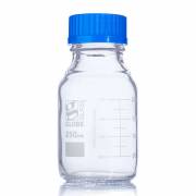 Globe Glass™ Media Bottle with GL45 Screw Cap - 250 mL (Box of 10)