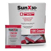 AERO Healthcare SunX30 Sunscreen Lotion Packet - Pack of 100