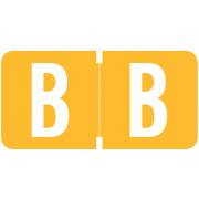 Tab Products 1278 Match Alpha Roll Labels - Letter B - Light Orange Label