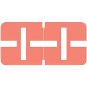 Tab Products 1278 Match Alpha Roll Labels - Letter I - Pink Label