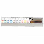 Tab Products 1280 Match Numeric Color Roll Labels - Set of Number 0 to 9