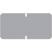 Tab Products 1281 Match A1281 Series Solid Color Roll Labels - Gray
