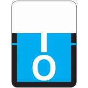 Tab Products 1307 Match Alpha Roll Labels - Letter O - Blue Label