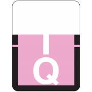 Tab Products 1307 Match Alpha Roll Labels - Letter Q - Lilac Label