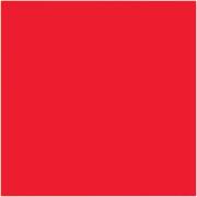 Ames L-A-00178 AMLP Series Solid Color Roll Labels - Red