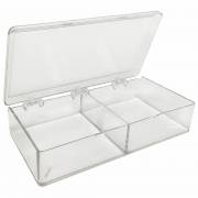 MultiBox Clear Western Blot Box - 2 Compartments 85 x 85 x 30mm Each (Case of 36)