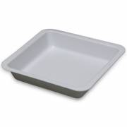 250mL White Antistatic Polystyrene Square Weigh Boat (4 Packs/Case - 500/Pack)