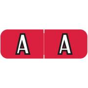 Barkley FABAM Match BAAM Series Alpha Roll Labels - Letter A - Red Label