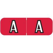 Barkley FABAM Match BAAM Series Alpha Roll Labels - Letter A - Red Label