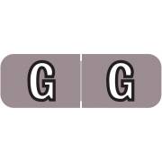 Barkley FABAM Match BAAM Series Alpha Roll Labels - Letter G - Lavender Label
