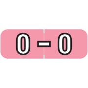 Barkley FABAM Match BAAM Series Alpha Roll Labels - Letter O - Pink Label