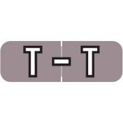 Barkley FABAM Match BAAM Series Alpha Roll Labels - Letter T - Lavender Label