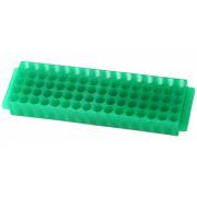 80-Well Microcentrifuge Tube Rack - Green