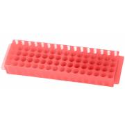 80-Well Microcentrifuge Tube Rack - Pink