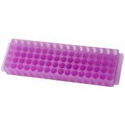 80-Well Microcentrifuge Tube Rack - Lavender