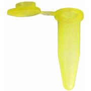 1.5mL G-Tube Flat Top Microcentrifuge Tube - Yellow