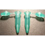 0.6mL G-Tube Flat Top Microcentrifuge Tube - Green