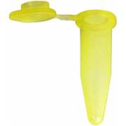 0.5mL Flat Top Microcentrifuge Tube - Yellow