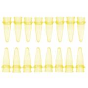 0.2mL Thin Wall Micro Tube - 8 Tubes/Strip - Yellow (Pack of 125)
