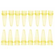 0.2mL Thin Wall Micro Tube - 8 Tubes/Strip - Yellow (Pack of 125)