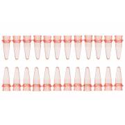 0.2mL Thin Wall Micro Tube - 12 Tubes/Strip - Red (Pack of 100)