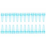 0.2mL Thin Wall Micro Tube - 12 Tubes/Strip - Blue (Pack of 100)