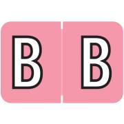 Barkley FABKM Match BRAM Series Alpha Roll Labels - Letter B - Pink Label