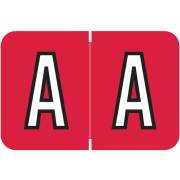 Barkley FABKM Match BRPK Series Alpha Sheet Labels - Letter A - Red Label