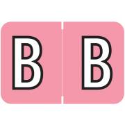 Barkley FABKM Match BRPK Series Alpha Sheet Labels - Letter B - Pink Label