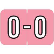 Barkley FABKM Match BRPK Series Alpha Sheet Labels - Letter O - Pink Label