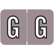 Barkley FABEM Match BXAM Series Alpha Roll Labels - Letter G - Lavender Label