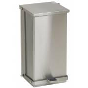 Stainless Steel Step-On Can - 32 Qt