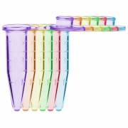 SureSeal S 0.5mL Sterile Microcentrifuge Tube - Assorted Colors (Pack of 500)