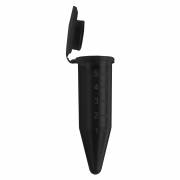 MacroTube 5mL Snap-Cap Centrifuge Tube - Non-Sterile - Opaque Black Tinted (4 Bags of 50/Bag)