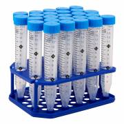 ProSeries™ Centrifuge Tube with Flat Screw Cap - 15 mL (20 Eco-Plastic Racks of 25)