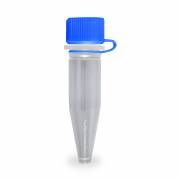 SureSeal 1.5mL Sterile Screw Cap Microtube, Conical Bottom, with O-Ring, Blue Loop Cap Attached