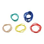 CanDo® Latex Free Resistance Bands for Rubber Band Hand Grip Exerciser, 25 Bands - 25-Piece Set (Per Set)