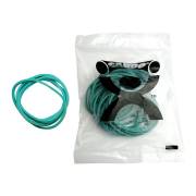 CanDo® Latex Resistance Bands for Rubber Band Hand Grip Exerciser, 25 Bands - Medium, Green (Per Set)