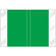 Tabbies 11100 Match CRLM Series Solid Color Roll Labels - Dark Green
