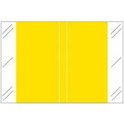 Tabbies 11100 Match CRLM Series Solid Color Roll Labels - Yellow