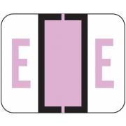 File Doctor Match FDAV Series Alpha Roll Labels - Letter E - Lilac