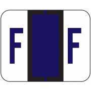 File Doctor Match FDAV Series Alpha Roll Labels - Letter F - Purple