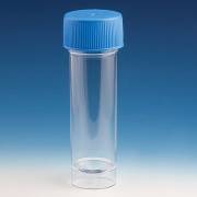 30mL Self-Standing Polystyrene Skirted Conical Bottom Universal Containers with Screwcap