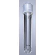 17mm x 100mm (14mL) Culture Tubes with Attached Dual Position Cap - Sterile - Polystyrene