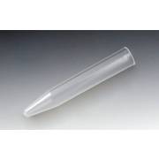 12mm x 75mm (5mL) Polypropylene Test Tubes - Conical Bottom - Case of 2000 (250/Bag, 8 Bags/Case)