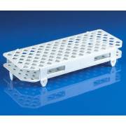100-Place Snap-N-Racks Tube Rack for Microcentrifuge Tubes - Polypropylene - White