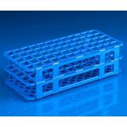 60-Place Snap-N-Racks Tube Rack for 16mm/17mm Tubes - Polypropylene - Blue