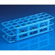 24-Place Snap-N-Racks Tube Rack for 30mm Tubes - Polypropylene - Blue