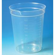 6.5oz Specimen Container with Pour Spout - Polypropylene (PP)